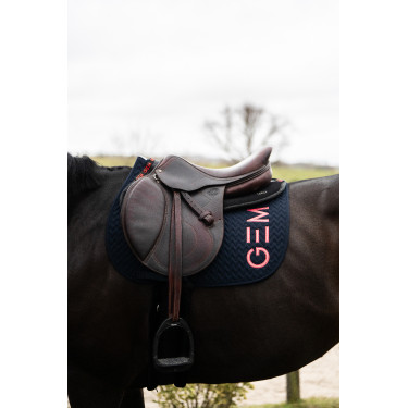 Tappeto GEM Ten Marino / corallo Blu