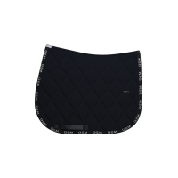 Tappeto GEM Love Blu marino / paillettes