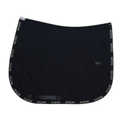 Tappeto GEM Love Blu marino / paillettes