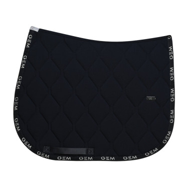 Tappeto GEM Love Blu marino / paillettes