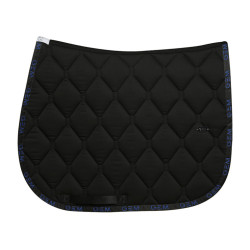 Tappeto GEM Love Nero / blu reale