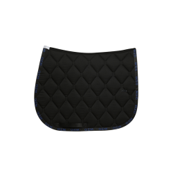 Tappeto GEM Love Nero / blu reale