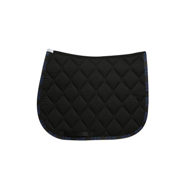 Tappeto GEM Love Nero / blu reale