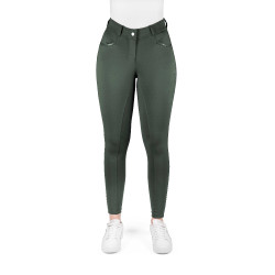 Pantaloni Equithème Carly donna Kaki