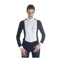 Polo da gara Ego7 a maniche lunghe da donna
