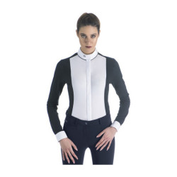 Polo da gara Ego7 a maniche lunghe da donna
