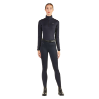 T-shirt tecnico Ego7 Tita donna maniche lunghe Marina Blu marino