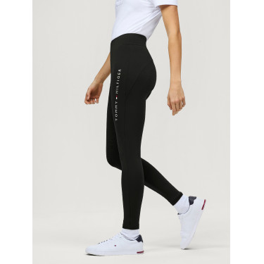 Leggings Tommy Hilfiger Equestrian Elmira donna full grip Nero