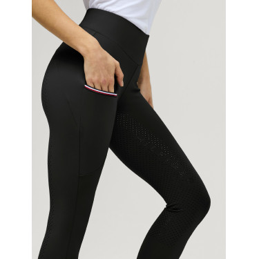 Leggings Tommy Hilfiger Equestrian Elmira donna full grip Nero