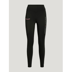 Leggings Tommy Hilfiger Equestrian Elmira donna full grip Nero