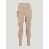 Leggings Tommy Hilfiger Equestrian Elmira donna full grip Fossile Marrone Leggings Tommy Hilfiger Equestrian Elmira donna full grip Fossile Marrone