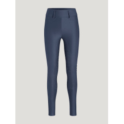 Pantaloni Tommy Hilfiger Equestrian Highland Hybrid donna full grip Indaco délavato Blu