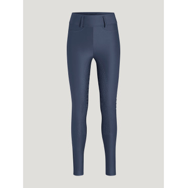 Pantaloni Tommy Hilfiger Equestrian Highland Hybrid donna full grip Indaco délavato Blu