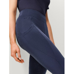 Leggings Tommy Hilfiger Equestrian Amber a vita alta full grip donna Indaco délavato Blu Leggings Tommy Hilfiger Equestrian Amber a vita alta full grip donna Indaco délavato Blu