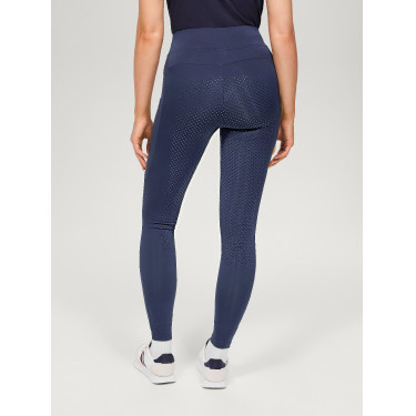 Leggings Tommy Hilfiger Equestrian Amber a vita alta full grip donna Indaco délavato Blu Leggings Tommy Hilfiger Equestrian Amber a vita alta full grip donna Indaco délavato Blu
