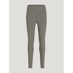 Leggings Tommy Hilfiger Equestrian Devon full grip donna Cenere Blu marino