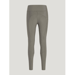 Leggings Tommy Hilfiger Equestrian Devon full grip donna Cenere Blu marino