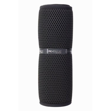 Set di 2 sottobende in rete 3D velluto ProConfort Pilmo Nero