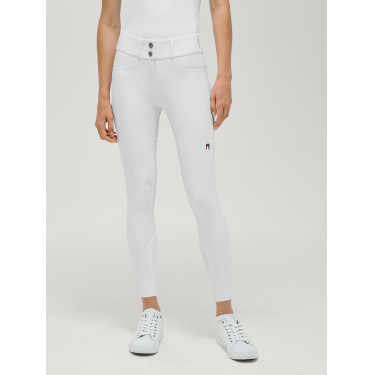 Pantaloni Tommy Hilfiger Equestrian Lea full grip Bianco ottico Pantaloni Tommy Hilfiger Equestrian Lea full grip Bianco ottico