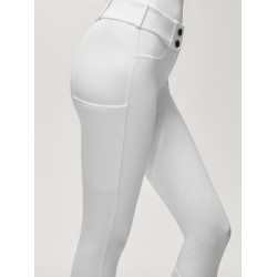 Pantaloni Tommy Hilfiger Equestrian Lea full grip Bianco ottico Pantaloni Tommy Hilfiger Equestrian Lea full grip Bianco ottico