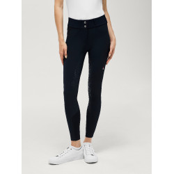 Pantaloni Tommy Hilfiger Equestrian Lea full grip Cielo del deserto Blu