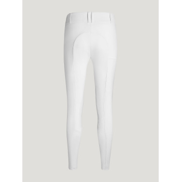 Pantaloni Tommy Hilfiger Equestrian Lea grip al ginocchio donna Bianco ottico