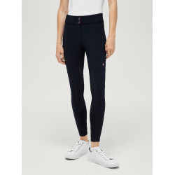 Pantaloni Tommy Hilfiger Equestrian Lea grip al ginocchio donna Cielo del deserto Blu
