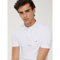 Polo da concorso Alex Tommy Hilfiger Equestrian a maniche corte uomo Bianco ottico