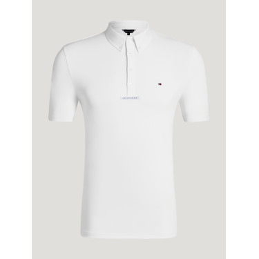 Polo da concorso Alex Tommy Hilfiger Equestrian a maniche corte uomo Bianco ottico Polo da concorso Alex Tommy Hilfiger Equestrian a maniche corte uomo Bianco ottico