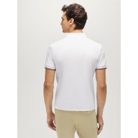 Polo a maniche corte Davis Tommy Hilfiger Equestrian uomo Bianco ottico