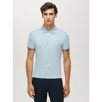 Polo a maniche corte Davis Tommy Hilfiger Equestrian uomo Blu tenue