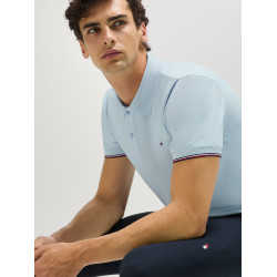 Polo a maniche corte Davis Tommy Hilfiger Equestrian uomo Blu tenue