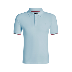Polo a maniche corte Davis Tommy Hilfiger Equestrian uomo Blu tenue