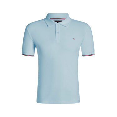 Polo a maniche corte Davis Tommy Hilfiger Equestrian uomo Blu tenue