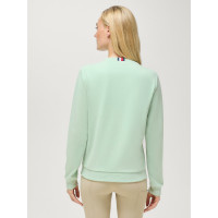 Maglia girocollo Belair con strass Tommy Hilfiger Equestrian donna Menta belair Verde Maglia girocollo Belair con strass Tommy Hilfiger Equestrian donna Menta belair Verde