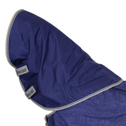 Coperta Bucas Atlantic Exclusive 150 g con copricollo Marina / blu