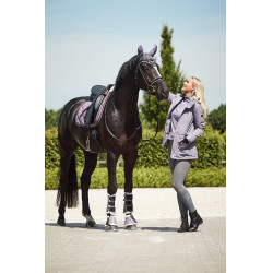 Winterjas Horze dames Jadine Uvetta royal Viola