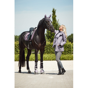 Winterjas Horze dames Jadine Uvetta royal Viola