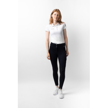 Pantaloni termici da donna Mira con fondo integrale Horze Grigio fumo