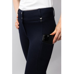 Pantaloni termici da donna Mira con fondo integrale Horze Grigio fumo