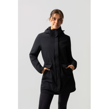 Parka piumino 3 in 1 Horze Isabella donna Nero