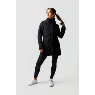 Parka piumino 3 in 1 Horze Isabella donna Nero