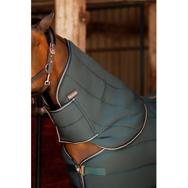 Copricollo per coperta da box Glasgow pony Hoze Verde acqua scuro Copricollo per coperta da box Glasgow pony Hoze Verde acqua scuro