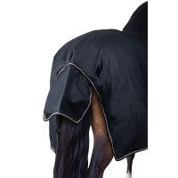 Coperta da esterno con copricollo Glasgow 100 g pony Horze Blu scuro