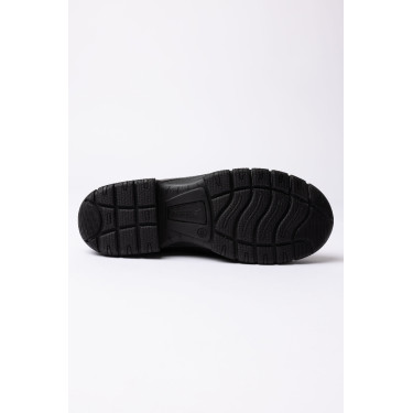 Stivaletti Jodhpur Horze Cornwall in pelle foderati in lana Nero