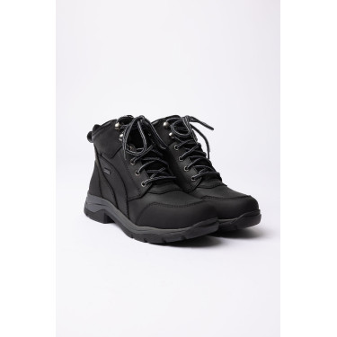 Stivali impermeabili con lacci Horze Atacama Nero