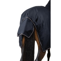 Coperta da esterno Glasgow con collo combo Horze 100 g Mirtillo Grigio