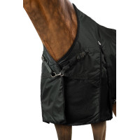 Coperta da esterno high neck Horze Helsinki 300 g Scarabèo verde