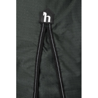 Coperta da esterno high neck Horze Helsinki 300 g Scarabèo verde