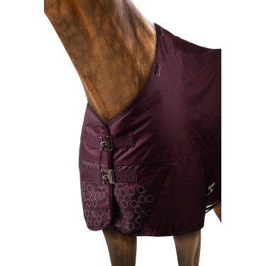 Coperta da esterno riflettente Horze Newbridge 200 g Fico Viola